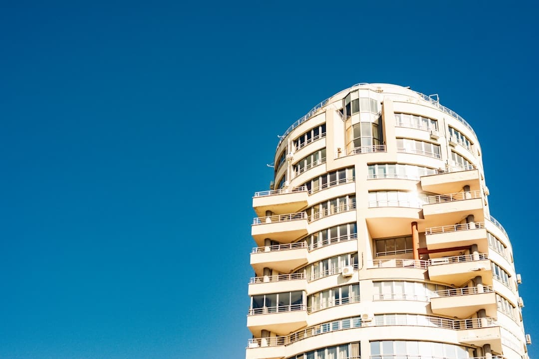 landlord deny support animal — a tall white building with balconies and balconies